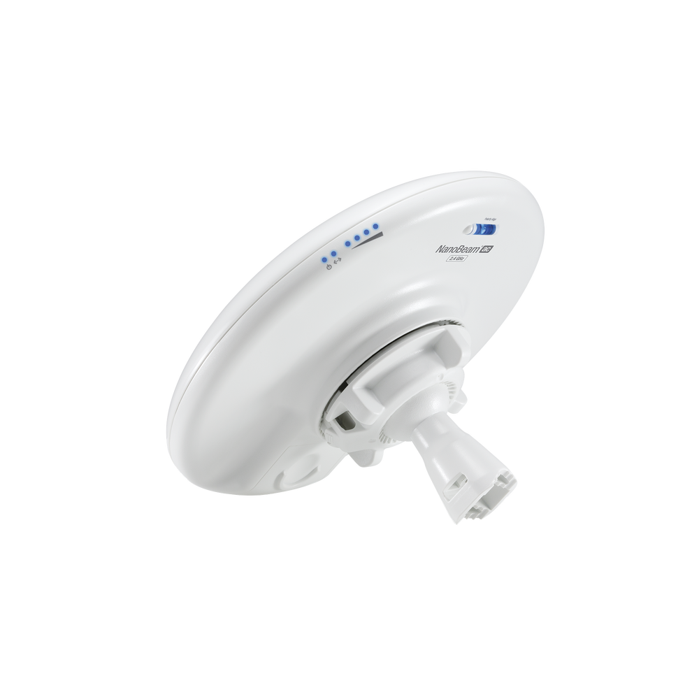NanoBeam airMAX AC CPE up to 330 Mbps, 2 GHz (2412 - 2472 MHz) with integrated 13 dBi antenna