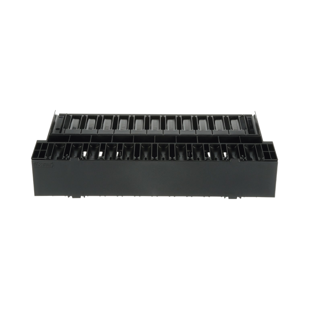 Organizador de Cables Horizontal NetManager, Doble (Frontal y Posterior), Para Rack de 19in, 2UR