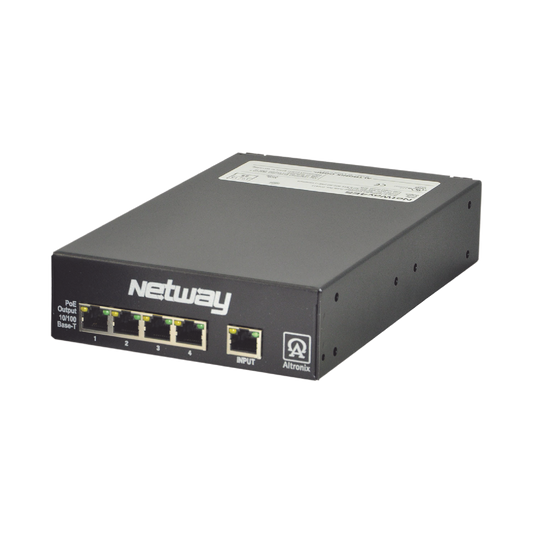 Switch de 4 puertos PoE+