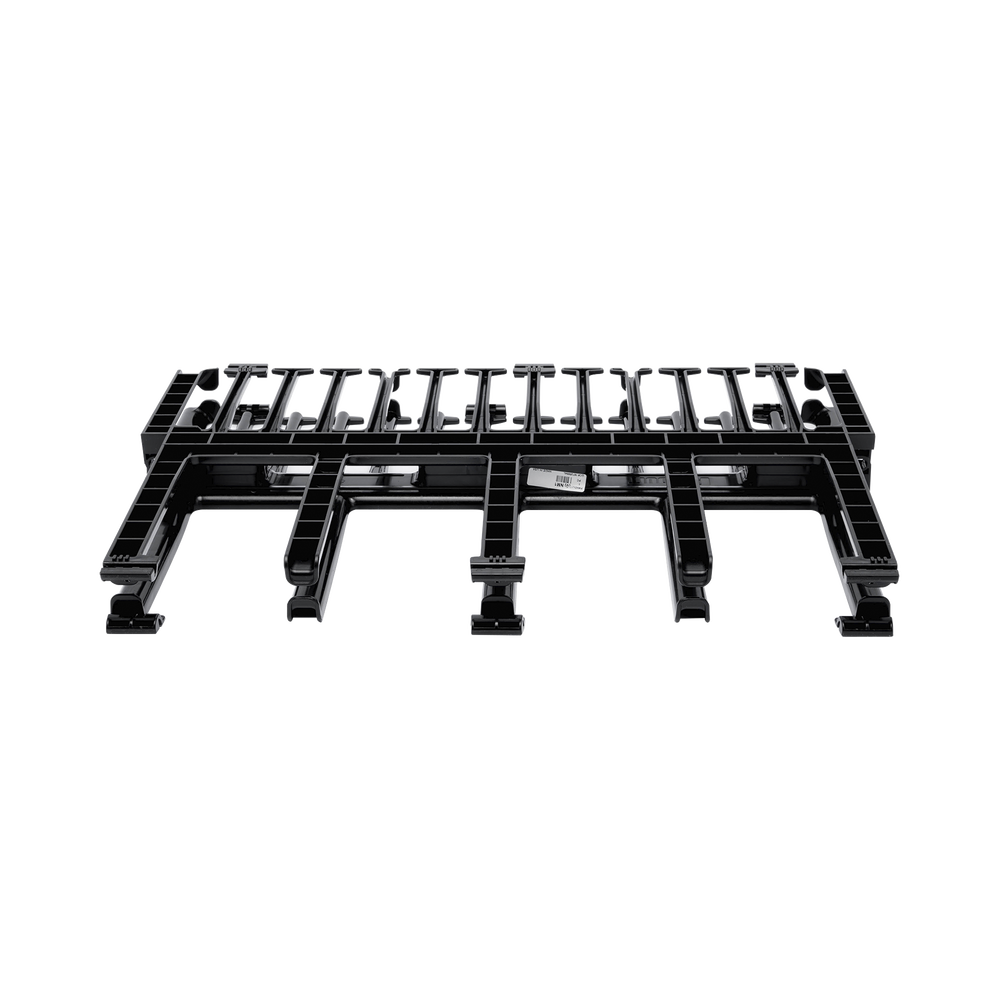 Organizador de Cables Horizontal NetManager, Doble (Frontal y Posterior), Para Rack de 19in, 1UR