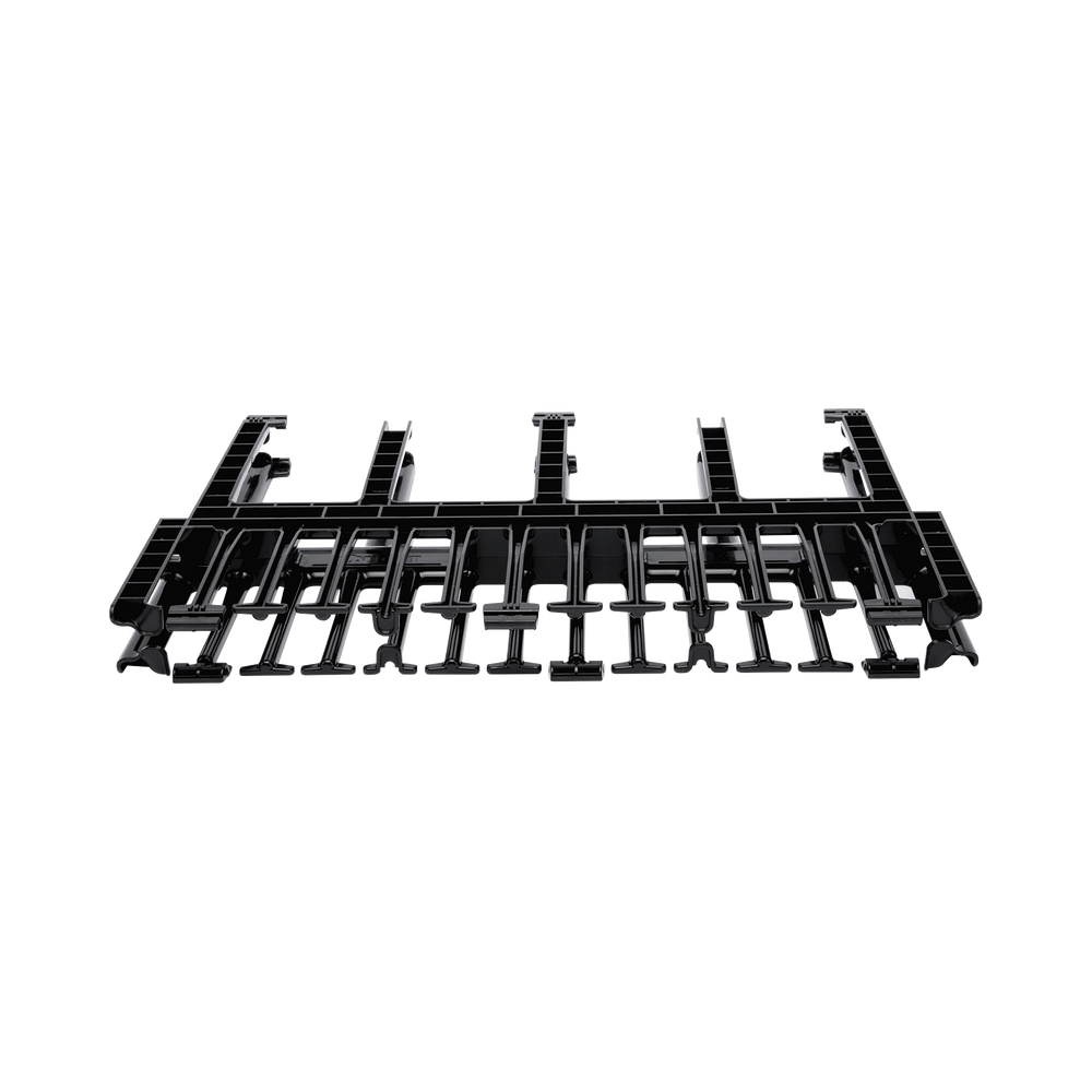 Organizador de Cables Horizontal NetManager, Doble (Frontal y Posterior), Para Rack de 19in, 1UR