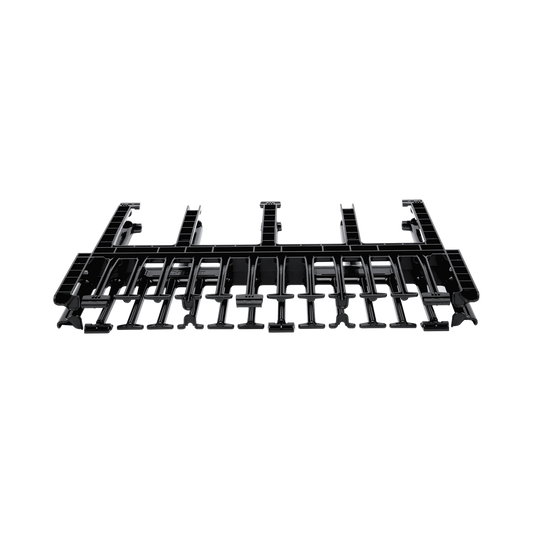 Organizador de Cables Horizontal NetManager, Doble (Frontal y Posterior), Para Rack de 19in, 1UR
