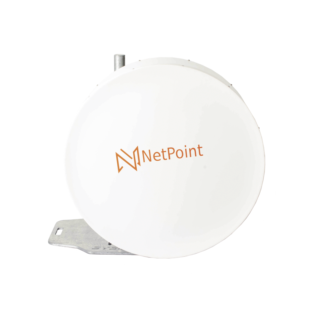 Antena Blindada de alto rendimiento de 3 ft, 10 a 11 GHz, Ganancia 38 dBi, Conectores de guía de onda para radios B11, Montaje con alineación milimétrica.