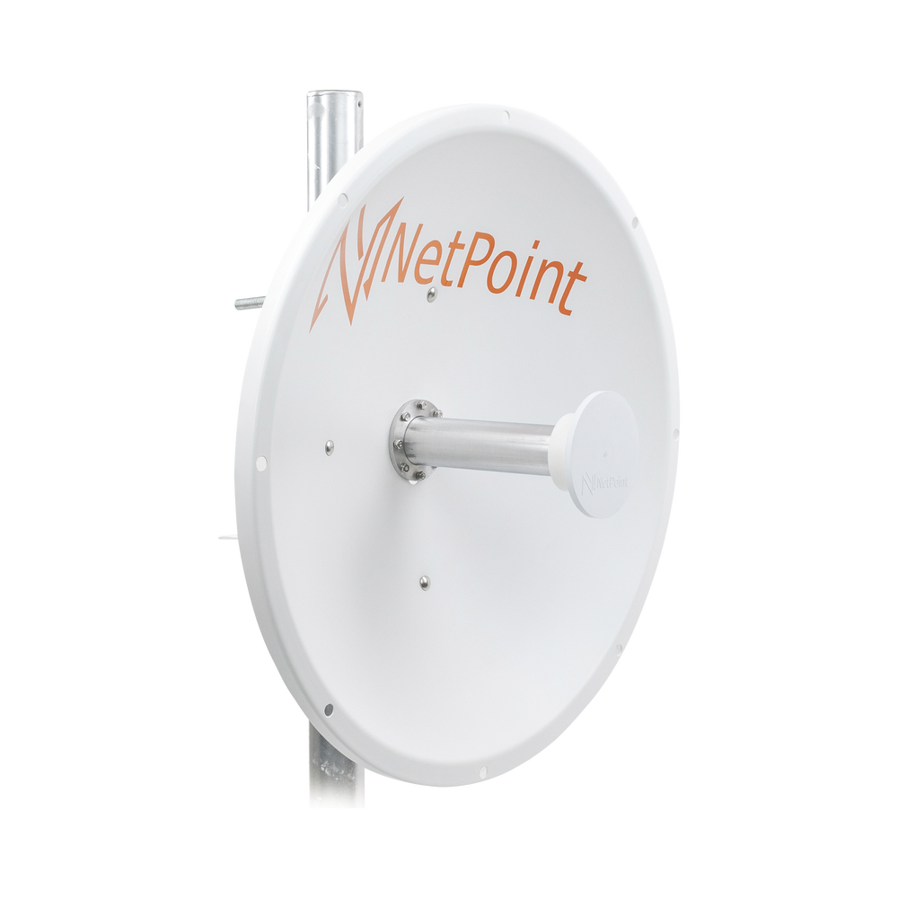Directional Antenna / 2 ft / 4.9-6.4 GHz / 30 dBi Gain / 45° &amp; 90° SLANT / N-Male Connector / Mounting and jumpers included.