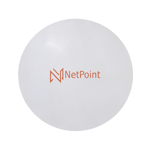 Antena blindada de alto rendimiento con supresión al ruido de 2 ft, 4.9-6.4 GHz, Ganancia 30 dBi con SLANT de 45 ° y 90 °, Conectores N-hembra, montaje con alineación milimétrica.