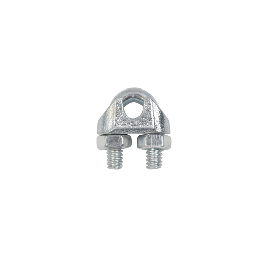 Nudo/perro 1/4" de hierro maleable 