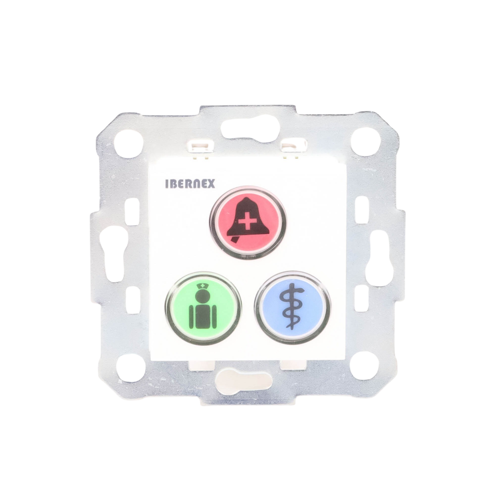 3 Illuminated Button Module with 125 KHz RFID Reader / Alarm / Cancel and Blue Code / RS485 BUS / Compatible with NX0019/B, NX1021 and NX0015