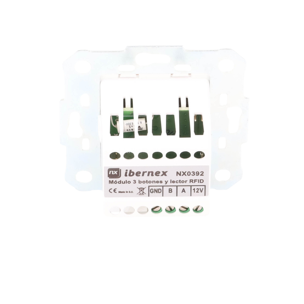 3 Illuminated Button Module with 125 KHz RFID Reader / Alarm / Cancel and Blue Code / RS485 BUS / Compatible with NX0019/B, NX1021 and NX0015