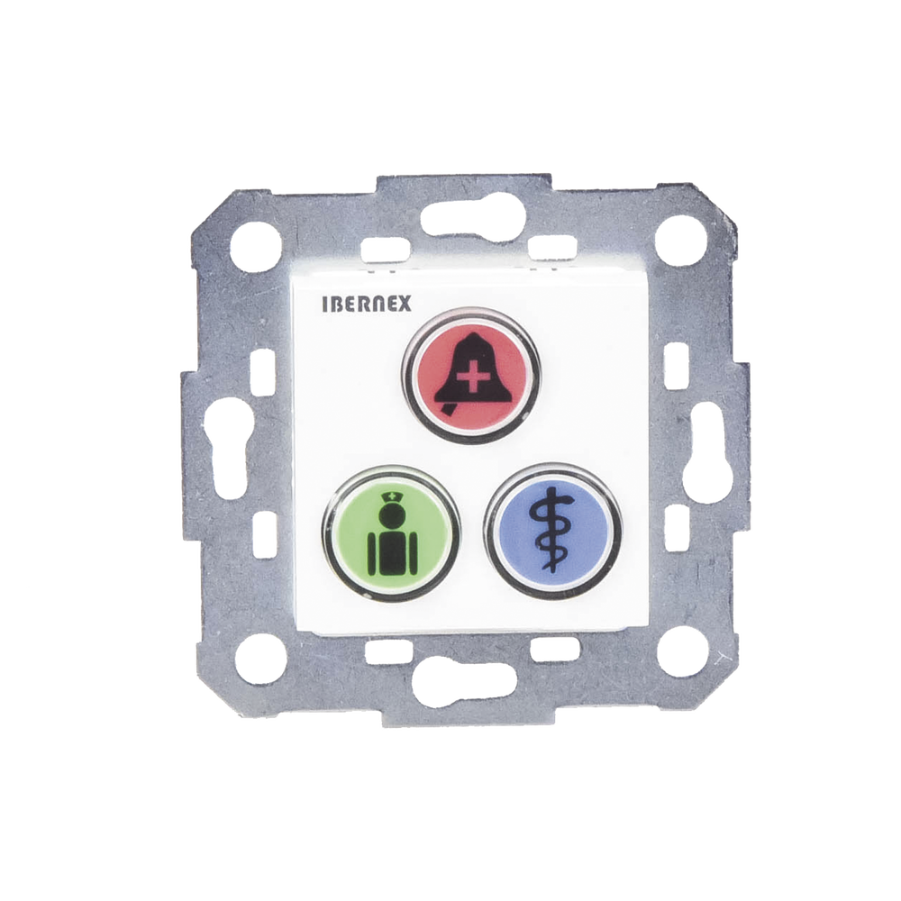 3 Illuminated Button Module / Alarm / Cancel and Blue Code / RS485 BUS / Compatible with NX0019/B, NX1021 and NX0015