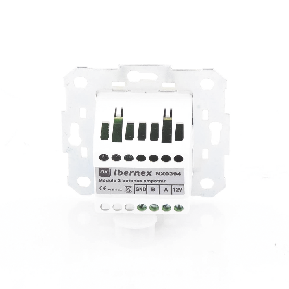 3 Illuminated Button Module / Alarm / Cancel and Blue Code / RS485 BUS / Compatible with NX0019/B, NX1021 and NX0015