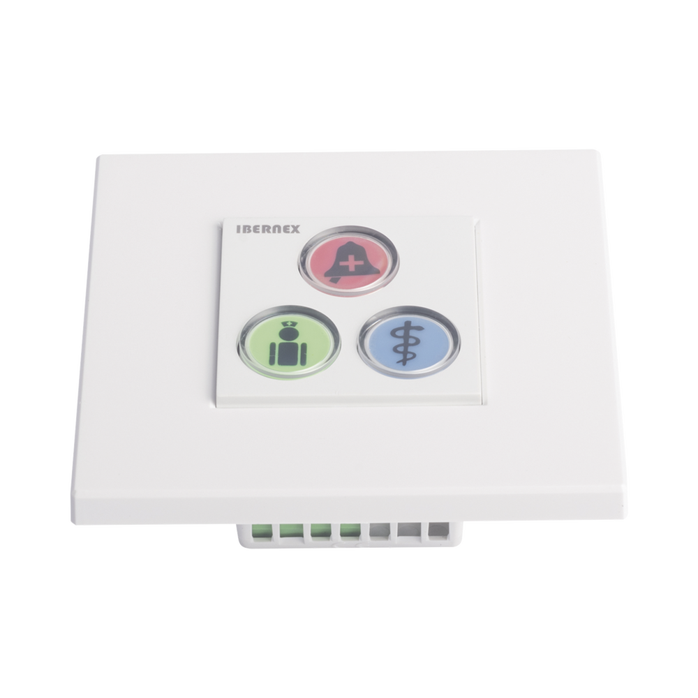 3 Illuminated Button Module / Alarm / Cancel and Blue Code / RS485 BUS / Compatible with NX0019/B, NX1021 and NX0015