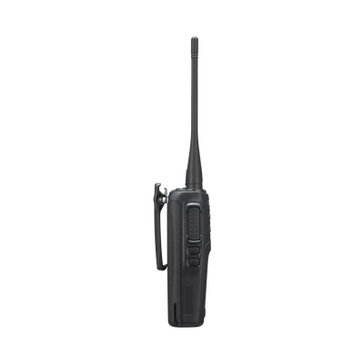 400-470 MHz, DMR-Analógico, Intrínseco, 5 Watts, 64 Canales, Roaming, Encriptación, GPS, Inc. antena, batería, cargador 