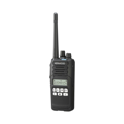 450-520 MHz, Digital NXDN-Analógico, 5 Watts, 260 Canales, 9 Teclas, Roaming, Encriptación, Inc. antena, batería, cargad