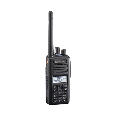 136-174 MHz, 260 Canales, Digital NXDN-DMR-Análogo, GPS, Bluetooth, IP67, 2 Pines, Intr. Seg, Inc. Batería-Antena-Cargad