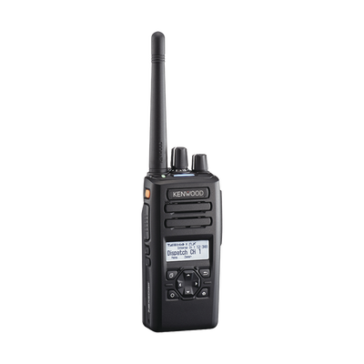 400-520 MHz, 260 Canales, Digital NXDN-DMR-Análogo, GPS, Bluetooth, IP67, 2 Pines, Intr. Seg, Inc. Batería-Antena-Cargad
