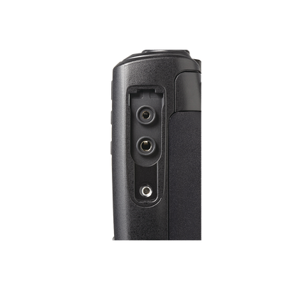 400-520 MHz, 260 Canales, Digital NXDN-DMR-Análogo, GPS, Bluetooth, IP67, 2 Pines, Incluye Batería-Antena-Cargador-Clip.