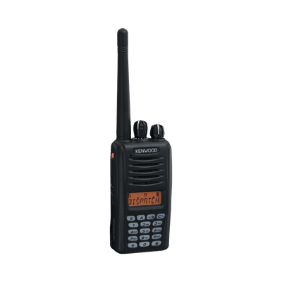 806-870 MHz, Digital, FM y Mezclado, 3 Watts, 260 canales. Incluye batería, antena, cargador y clip.