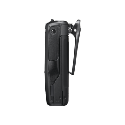 136-174 MHz, Digital NXDN-P25-DMR-Analógico, 6 W, Bluetooth, GPS, MicroSD, 1024 Canales, Incluye Batería, cargador, ante
