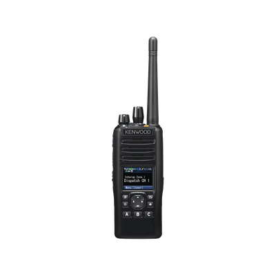 136-174 MHz, Digital NXDN-P25-DMR-Analógico, 6 W, Bluetooth, GPS, MicroSD, 1024 Canales, Incluye Batería, cargador, ante