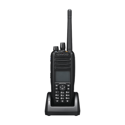 700/800 MHz, DTMF, Digital NXDN-P25-DMR-Analógico, 3 W, Bluetooth, GPS, MicroSD, 1024 Canales, Incluye Batería, cargador