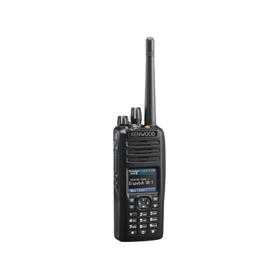 700/800 MHz, DTMF, Digital NXDN-P25-DMR-Analógico, 3 W, Bluetooth, GPS, MicroSD, 1024 Canales, Incluye Batería, cargador