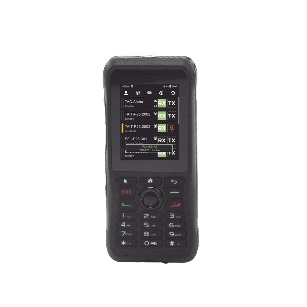 Dispositivo Android 3G/4G, Funciona como Celular / Llamadas / SMS / Compatible con NXRadio y otras aplicaciones PTT