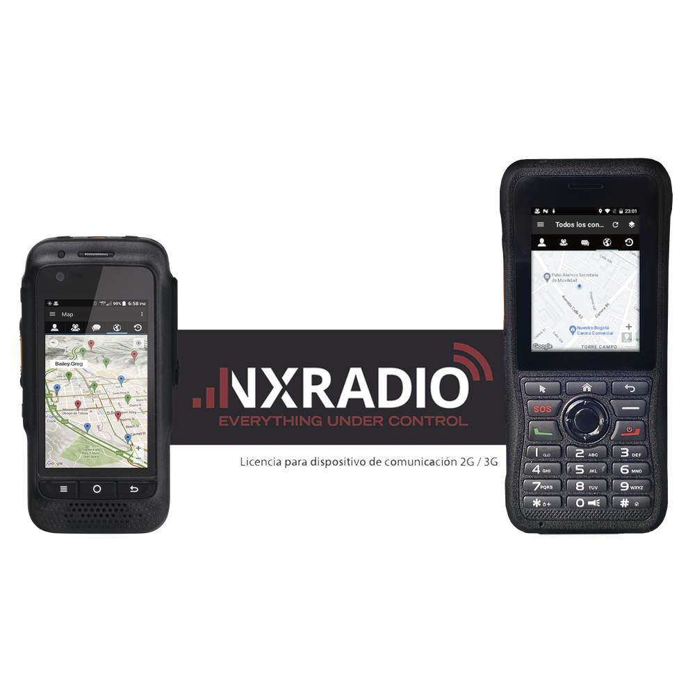 Licencia Anual NXRadio para Terminales NXPOC130/ TE580PLUS/ TE320 / TE390