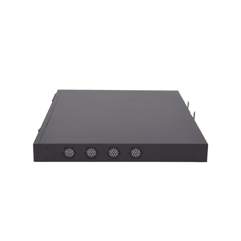 8-port GPON OLT, up to 1024 ONUs, 4 Gigabit combo ports (RJ45 + SFP) + 2 SFP+ 10GbE ports, 2 AC power supplies (included)