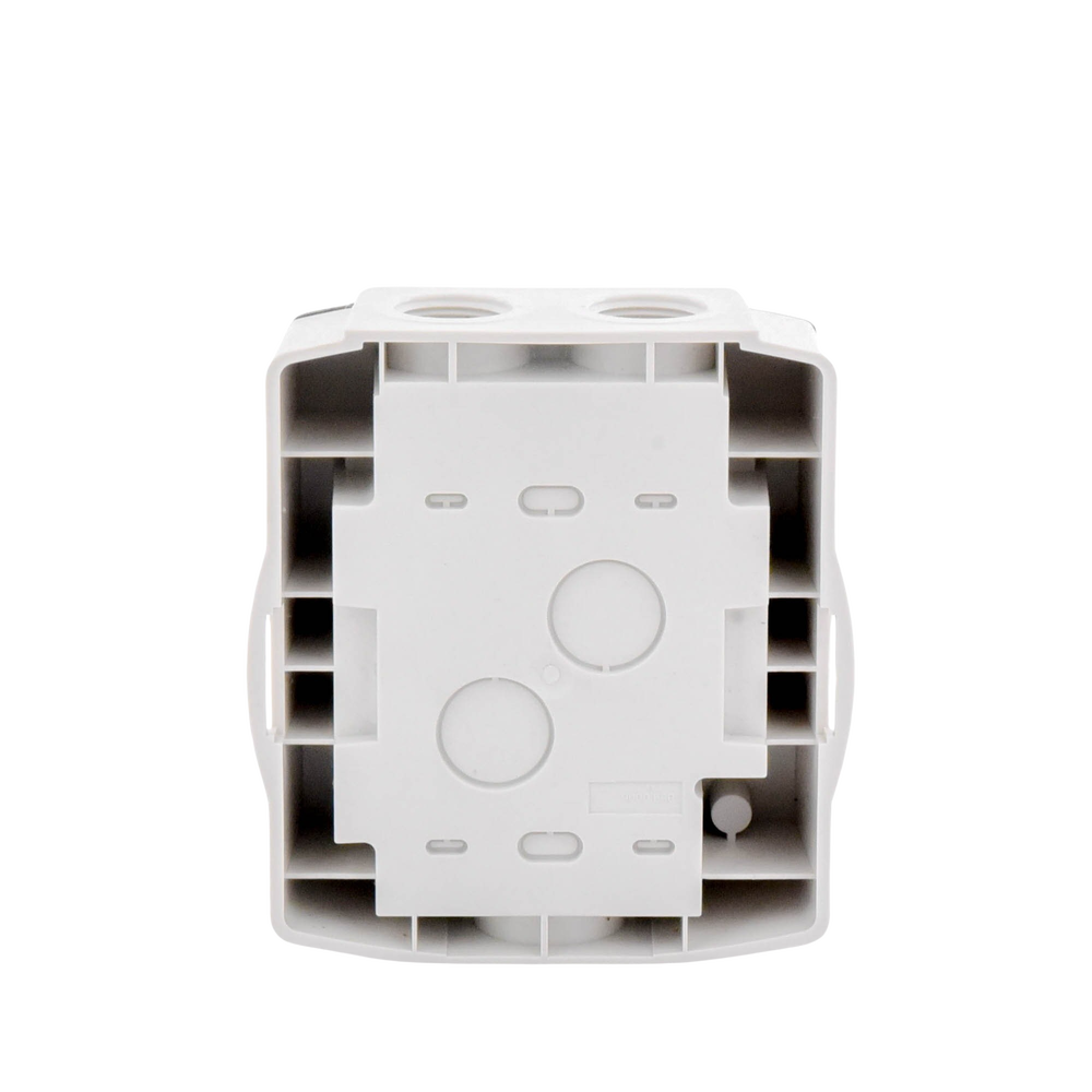 Sirena con Lámpara Estroboscópica para Exterior / a 2 Hilos / Configuración Estroboscópica Seleccionable / Color Blanco