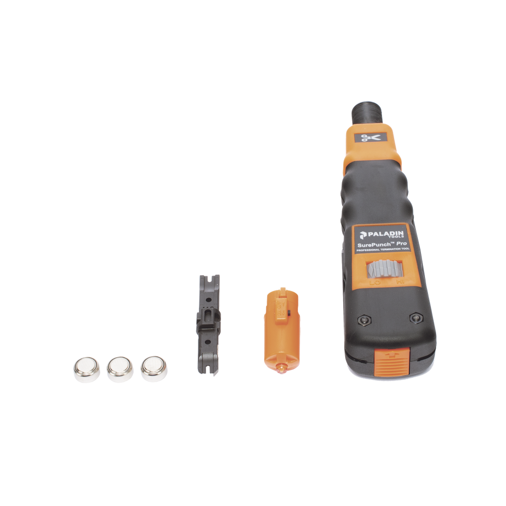 Herramienta de Impacto Punchdown para terminación de conectores estilo 110 con luz LED
