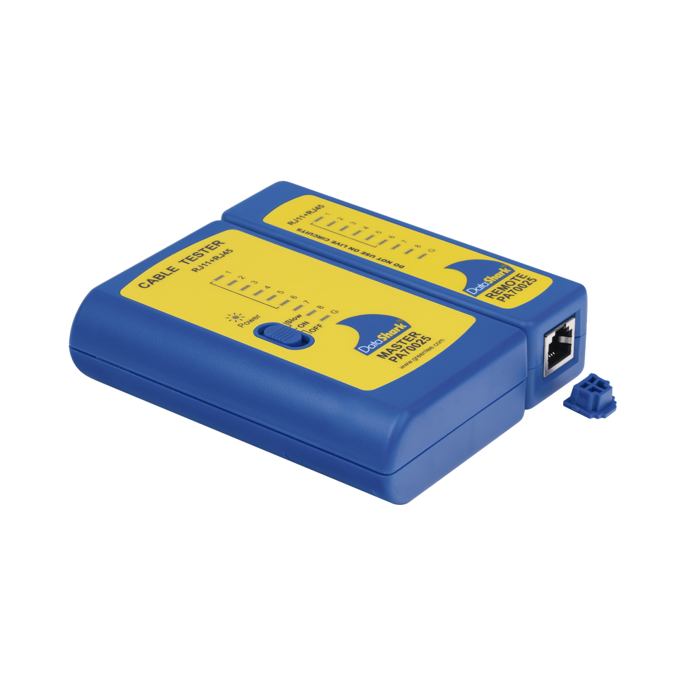 Probador para mapeo de cables de red