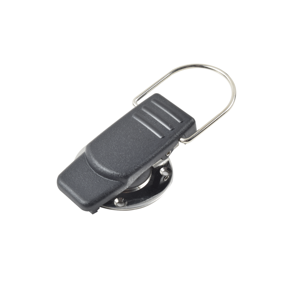 Clip de remplazo (con argolla de sujeción) para micrófonos TX9, SPM2100, SPM2200, SPM4200
