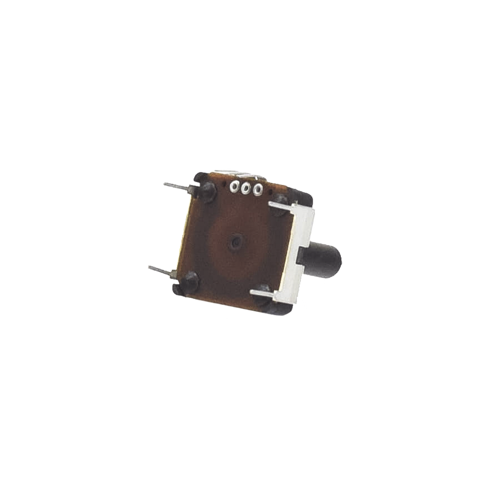 Potenciómetro Cuadrado de 22 mm, 100k Ohm, 3/4 Watt, 1 Vuelta, para Montaje en Panel del Monitor de Servicio R2600-D.