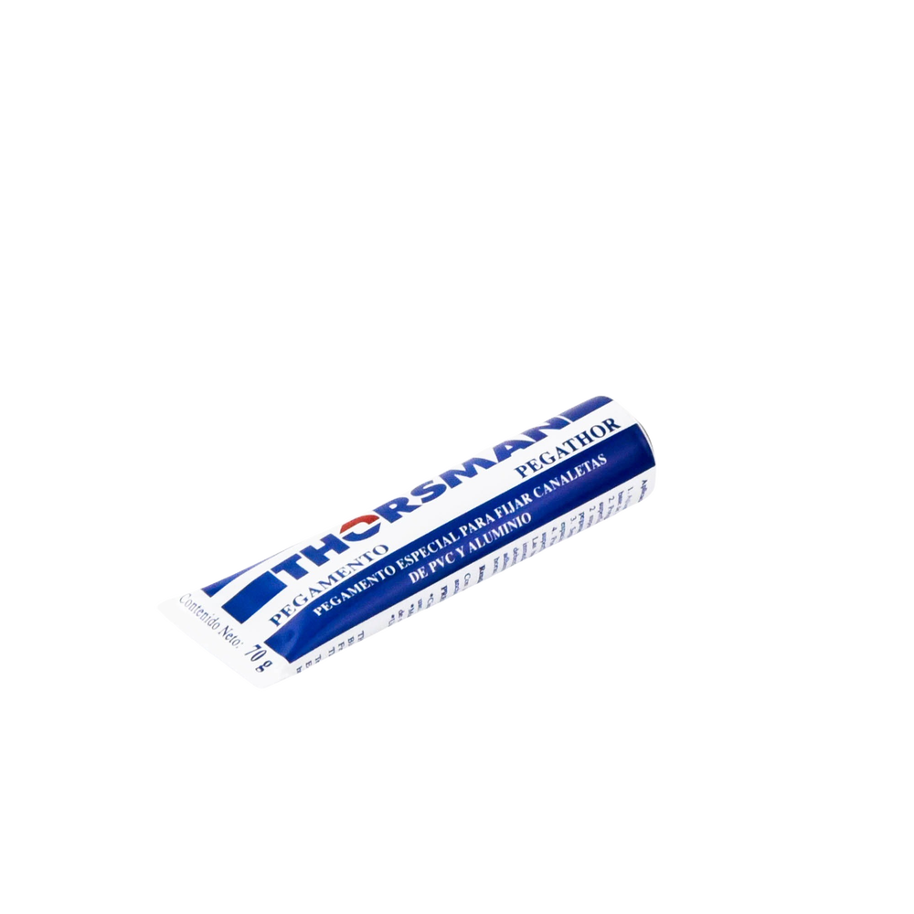 Pegamento para canaleta Pegathor, presentación blister 70 g (9999-88888)