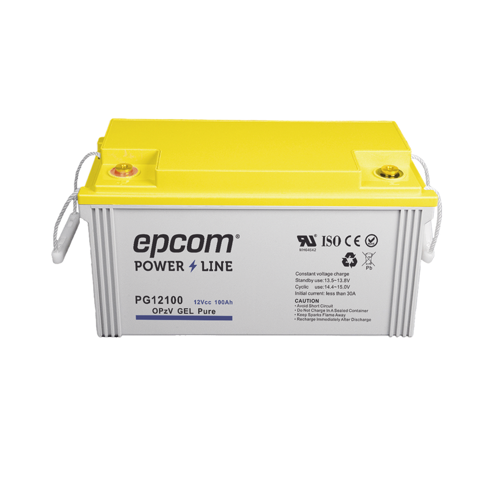 Batería de GEL PURO / 12 V @ 200 Ah / Ciclo profundo / Para uso en sistemas de energía ininterrumpida
