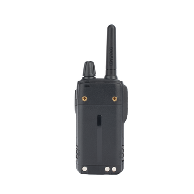 450-470 MHz, 2 W, 6 canales en BRS, 16 canales en modo profesional, Incluye antena, batería, cargador y clip