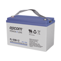 Acumulador EPCOM 12V @ 100Ah Tecnología VRLA AGM Ciclo Profundo para Aplicaciones Fotovoltaicas
