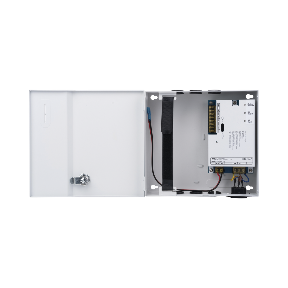 Professional Power Supply with 1 Output 11-15 Vdc / 3 Ampere / Built-in Timer / Supports Backup Battery (Not Included) / Input Voltage: 96 - 264 Vac