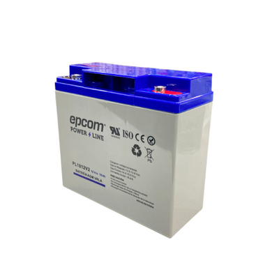 Batería de Respaldo para equipo electrónico / UL / 12V @ 18 Ah / Tecnología AGM-VRLA / Uso en: Alarmas de intrusión / In