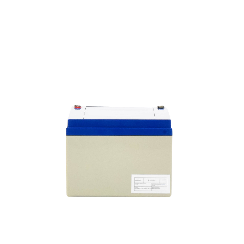 Backup Battery for electronic equipment / UL / 12V @ 26 Ah / AGM-VRLA Technology / Use in: Intrusion Alarms / Fire / Access Control / CCTV / F1 Type Terminals.