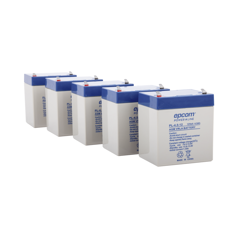 5-Pack PL4.512 Batteries, Save $ with this KIT