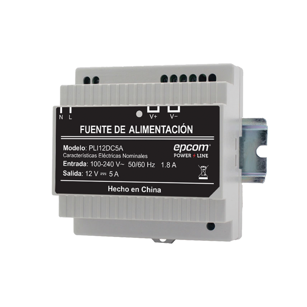 Fuente Industrial Epcom Power Line 12 Vcd 5Amperes