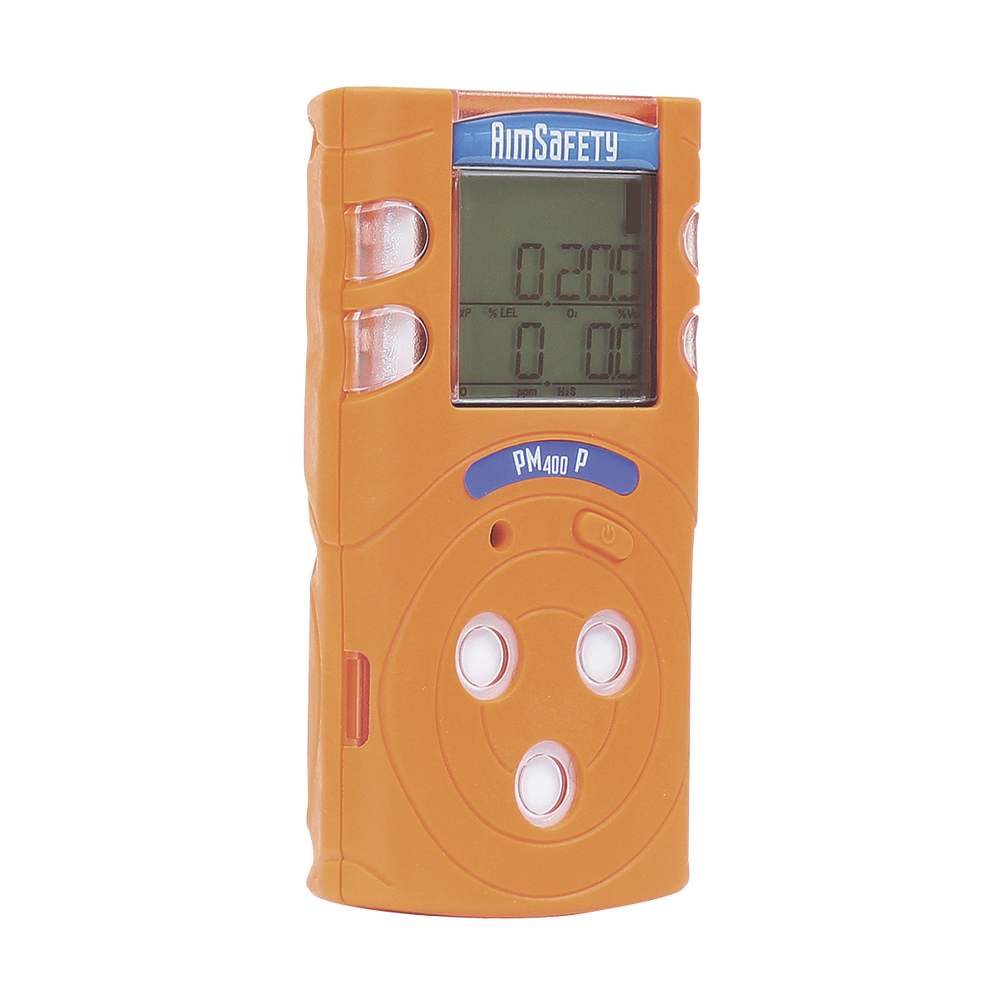 Personal Multi-Gas Monitor | With Pelistor Sensor Detects 4 Gases (O2/H2S/CO/LEL)