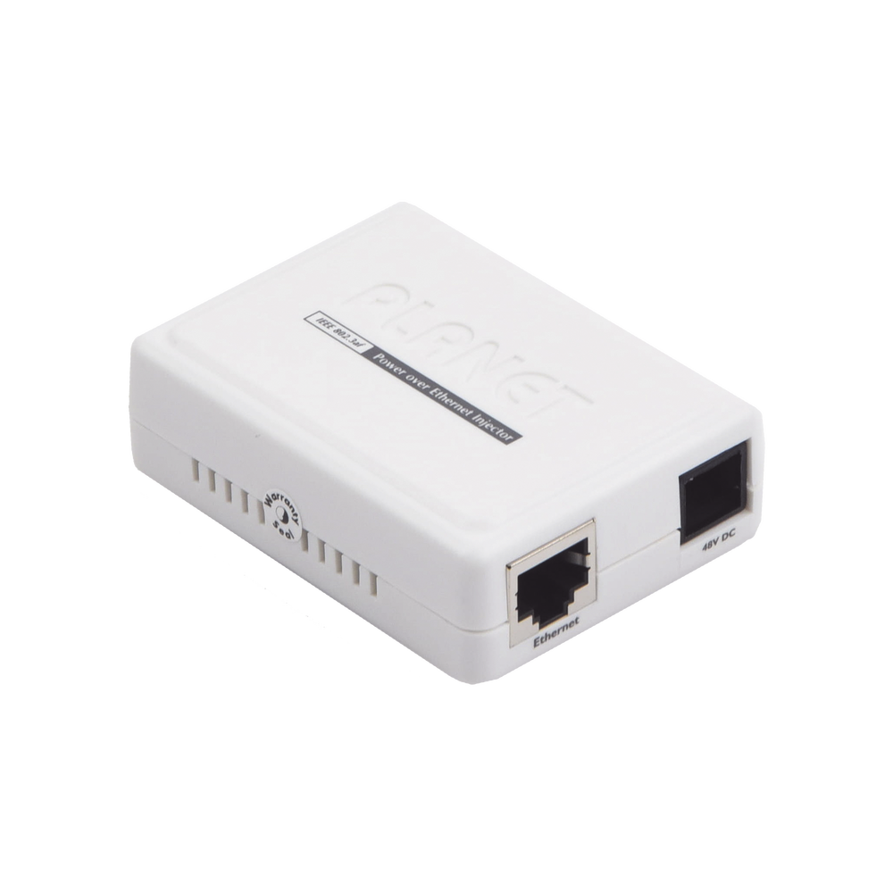 Inyector PoE 802.3af de 1 Puerto Gigabit 10/100/1000 Mbps (End-Span)