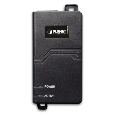 Inyector Ultra POE de un solo puerto de 10/100/1000 Mbps (60 W), con alimentación interna, compatible con PoE 802.3at