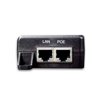 Inyector Ultra POE de un solo puerto de 10/100/1000 Mbps (60 W), con alimentación interna, compatible con PoE 802.3at