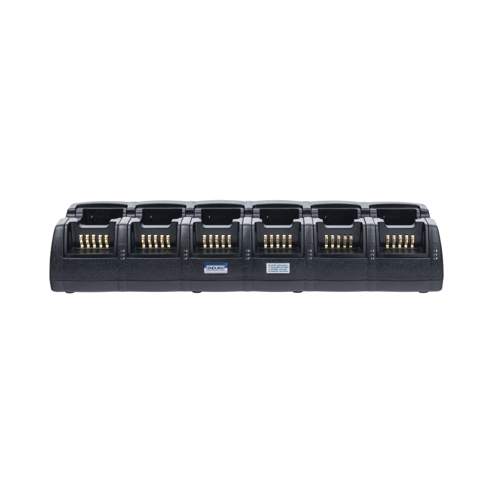 Multicargador rápido Endura de 12 cavidades para baterias JMNN4024/HNN9008/9013, para radios Motorola PRO5150ELITE/ PRO5150/5550/5350/7150/7350/9150/HT750/1250/GP324/328/340/MTX950