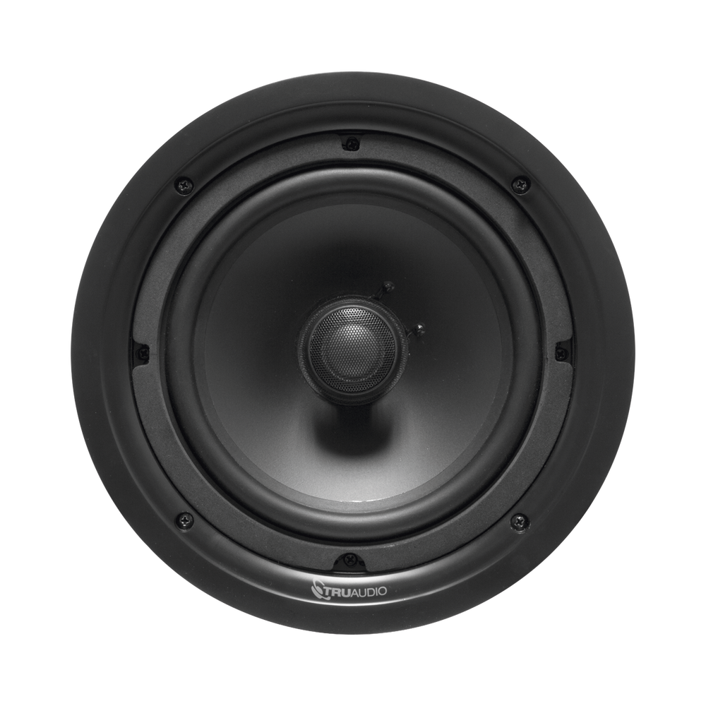 Phantom Series Altavoz de techo de 2 vias, woofer de polietileno inyectado de 6.5in, Tweeter giratorio de 1in, 5-90 watts 8 Ohms