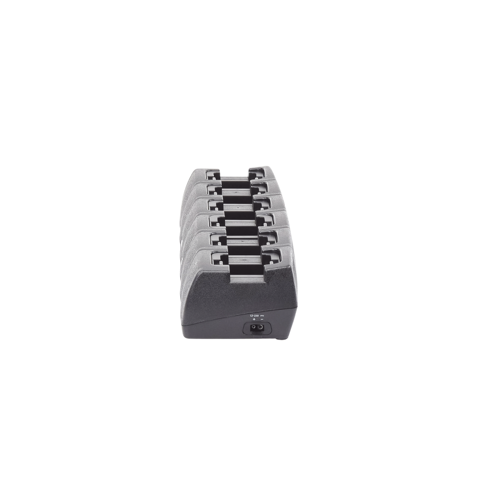 Multicargador  rápido de escritorio de 6 radios para baterías KNB29N, KNB45L, KNB63L/65L