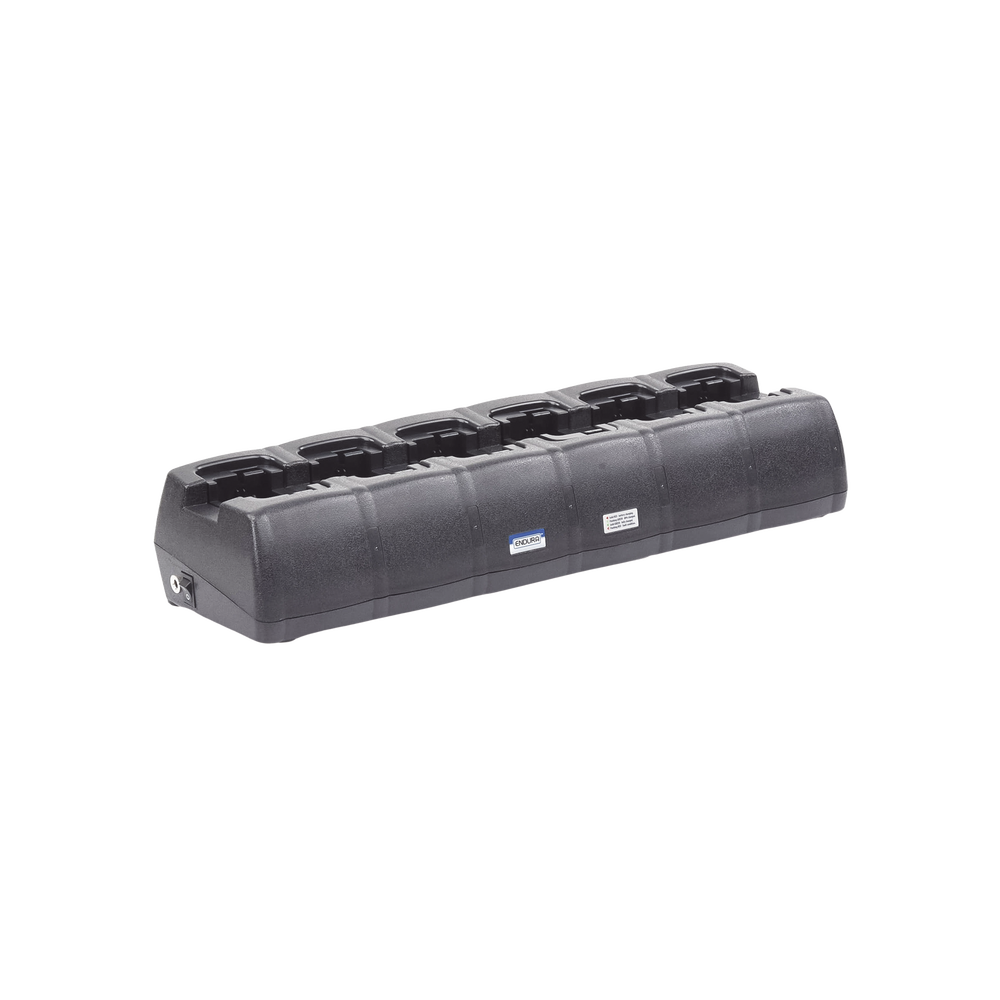 Multicargador  rápido de escritorio de 6 radios para baterías KNB29N, KNB45L, KNB63L/65L